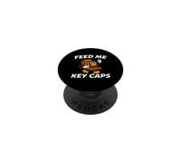 Mechanical Keyboard Feed Me Key Caps Retro Typist PopSockets PopGrip Adesivo