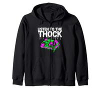 Mechanical Keyboard Listen To The Thock PC Gamer Felpa con Cappuccio