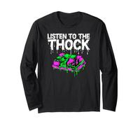 Mechanical Keyboard Listen To The Thock PC Gamer Maglia a Manica
