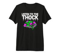 Mechanical Keyboard Listen To The Thock PC Gamer Maglietta Premium