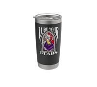 Mechanical Keyboard Modder Lube Your Stabs Bicchiere termico in acciaio inox doppia parete