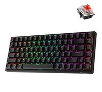 Mechanical Keyboard Royal Kludge RK84 RGB, Red Switch (Black)
