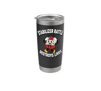 Mechanical Keyboard Stabilizer Rattle Destroys Lives Bicchiere termico in acciaio inox doppia parete