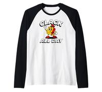 Mechanical Keyboard Switch Clack all Day Retro Maglia con Maniche Raglan