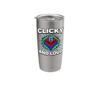 Mechanical Keyboard Switch Clicky And Loud Bicchiere termico in acciaio inox doppia parete