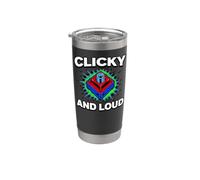 Mechanical Keyboard Switch Clicky And Loud Bicchiere termico in acciaio inox doppia parete