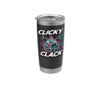 Mechanical Keyboard Switch Clicky Clack Custom PC Bicchiere termico in acciaio inox doppia parete