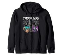 Mechanical Keyboard Thock God Custom Switch Felpa con Cappuccio