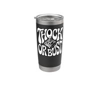 Mechanical Keyboard Thock Or Bust Custom Switch Design Bicchiere termico in acciaio inox doppia parete