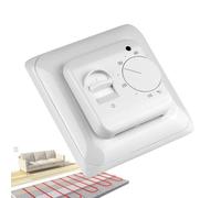 Mechanical Thermostat Controller - Easy Install User-Friendly Knob, Adjustable Room Heater Device, Floor Heating Control | Ideal For Residential Commercial Offices Energy Saving Temperature Comfort Sy