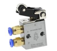 Mechanical valve S3R-M5 Roller Lever Mechanical Valve with M5" BSP M5x0.8 Inch 3 Way 2 Position(S3R-M5-PC8mm)