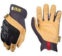 Mechanix Wear Guanti Uomo FastFit Material4X Protezione e Sicurezza Nero/Tan