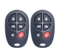 MechanMagic Telecomando di ricambio per Toyota Sienna 2004 2005 2006 2007 2008 2009 2010 2011 2012 2013 2014 2015 2016 2017 GQ43VT20T Keyless Entry Telecomando 897. 42-AE050 (confezione da 2)