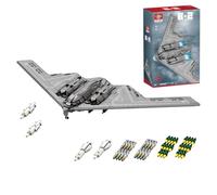 MechEdu Mocsage MOC-166363 2063 Pcs B2 Spirit 1/70 Proporzionale Bomber Block, Ala americana Super High Speed Intercontinentale Stealth Strategic Bomber