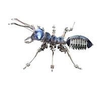 MechEdu Set di 150 pezzi in metallo per insetti e modellini, set da costruzione 3D Steampunk, un regalo per appassionati di modellismo e collezionisti