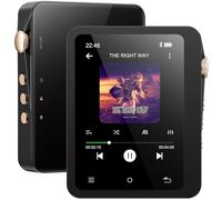 MECHEN 128GB Hi Res Lettore MP3 con Bluetooth 5.3, Suono Digitale Lossless ad Alta Risoluzione, Lettore DSD DAC FLAC, 192Khz/24bit, Touchscreen, USB C, OTG, con Custodia in Pelle (128, GB)