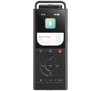 MECHEN 144 GB Registratore Vocale Digitale, Registratore Vocale Attivato con Tempo di Registrazione 10.000 h, Audio HD 3072Kbps, Riduzione del Rumore, Modalità Prima, Password e Riproduzione (V06)