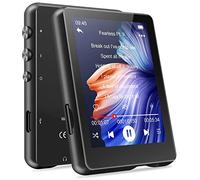 MECHEN 32GB Lettore MP3 con Bluetooth 5.3, 2,4" Schermo Tattile MP3 Lettore USB C Portatile Radio FM Registratore Vocale E-book Altoparlante Incorporato, Custodia in Silicone Inclusa