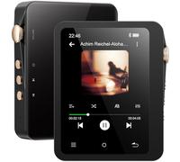 MECHEN Hi-Res Lettore MP3 Bluetooth, 128GB DAP ad Alta Risoluzione, DSD DAC FLAC Audio HIFI, Schermo Tattile, Lettore Musicale Portatile con Custodia in Pelle