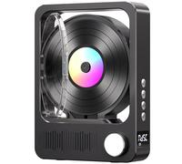 MECHEN Lettore CD Portatile, Lettore CD Bluetooth HIFI Musica per la Casa, Telecomando, USB C, AUX, Anti-Skip