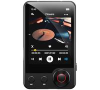 MECHEN Lettore MP3 da 128 GB con Bluetooth 5.3, Dual Audio, touchscreen da 2,4 pollici, funzione di ricerca disponibile, rotella di scorrimento, video, radio FM, registratore, e-book (D53)