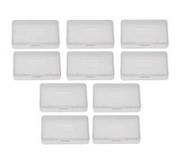 MechKit Custodia per cartucce Advance Confezione 10 coperture protettive premium in ABS trasparenti antipolvere per carte gioco GBA Leggero Durevole Design compatto antiscivolo Facile