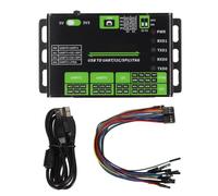 MechKit Il convertitore USB a UART I2C SPI JTAG supporta più interfacce Convertitore USB industriale con guscio in lega di alluminio 3,3 V 5 V