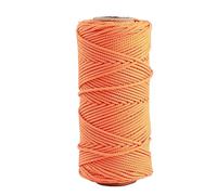 MechKit Maniglia per Immersione Mulinelli per Immersione in Nylon Portatile di Alta qualità Accessorio per Bobina per Immersione in Grotta Naufragio Rafting Immersione Arancione (46 Metri)