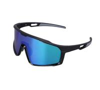MechKit Occhiali da Ciclismo, Occhiali da Sole Sportivi Antivento Polarizzati Veloci per MTB Corsa Pesca