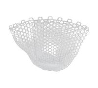 MechKit Rete Pesca a Mosca Pieghevole Borsa di Approdo per Pesci in Gomma profondità 47 cm Resistente Leggero Portatile per Gli Appassionati di Pesca all'Aperto Bianco