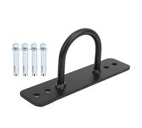 MechKit Rope Wall Ceiling Mount Bracket Hook Heavy Duty Hammock Swing Sandbag Yoga Suspension Straps Fixing Hangers with Screws for Home Gym Fitness Training Alloy Steel 20cm 612g