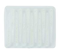 MechKit Set di Esche Pesca 12 Pezzi 55mm Filo Ultra Fine Doppio Ago Coda Cinque Colori Esca Artificiale Opzionale per la Pesca in Acqua Dolce in Acqua Salata Materiale TPR (Luminoso con Le Stelle)