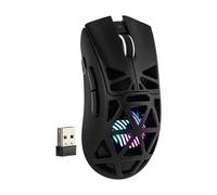 MechLands Aula SC620 Gaming Mouse, 2.4G/USB-C/BT Mouse Wireless con Batteria 400mAh, Regolabile 12.000 DPI & 1000 Polling Rate, Sensore PAW3311, Illuminazione RGB, Pulsanti Programmabili, per Win/Mac