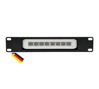 MECHONIX Supporto per montaggio su rack da 10 pollici, per UniFi Switch Lite USW-Lite-8-POE, in plastica, nero