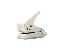 MECHURA Perforatrice Carta 1 Mini perforatrice Manuale Color Caramello, Rotonda Singola, for perforare Fori in Carta a Fogli mobili for Ufficio(1pcs White)