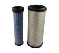 Meckparts Kit filtro aria AP33330 AP33331 compatibile con trattore John Deere 240 250 270 317 320 322CTL Skid Steer Loader 325 Escavatore 80 85D Trattore 1600 Turbo 1600 4120 4320 4520 0