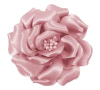 Mecool Fermaglio per capelli a forma di rosa per matrimoni, spilla per corpetto, fermagli per capelli con fiori per gioielli per capelli, accessori per donne, fermagli per capelli da ragazza, rosa