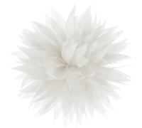 Mecool Fiore Clip Capelli Spilla Corsage Copricapo Capelli Pin Rosa Capelli Barrette Accessori per Donne Ragazze Festa Matrimonio Bianco