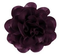 Mecool Grande fermaglio per capelli a forma di rosa, per matrimoni, feste, corpetto, fermagli per capelli per capelli, accessori per donne, fermagli per capelli da ragazza, viola scuro