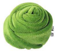 Mecool La rosa fermaglio per capelli in tessuto lanugine spilla corsetto copricapo fiore accessorio per donne ragazze verde festa