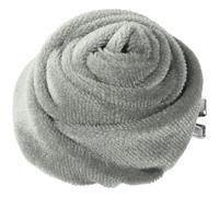 Mecool La rosa fermaglio per capelli in tessuto lanugine spilla corsetto copricapo fiore accessorio per donne ragazze grigio festa