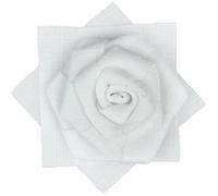 Mecool La rosa fermaglio per capelli spilla corsetto copricapo fiore accessorio per donne ragazze bianco festa