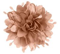 Mecool Rosa clip per capelli festa matrimonio spilla corpetto capelli testa clip copricapo fiore capelli pin barrette accessori per donne ragazze marrone