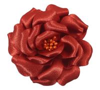 Mecool Rose Hair Clip Party Wedding Spilla Corsage Capelli Testa Clip Copricapo Fiore Capelli Pin Rosa Capelli Barrette Accessori per Donna Ragazze Arancio