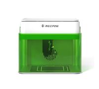 Mecpow M1 3.5W Mini Incisore Laser, Nessuna Installazione Richiesta, Incisore Laser da Tavolo 3,5W, Facile da Trasportare per Principianti a Casa con Lente di Protezione, Area di Lavoro 100 x 100 mm