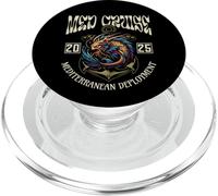 Med Cruise 2025 per la distribuzione del Mediterraneo 2025 Marinaio PopSockets PopGrip per MagSafe