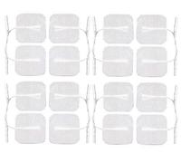 Med-Fit 1 Tens Pads 16 Pad 4 confezioni di alta qualità extra lunga durata autoadesivi Decine Pad Dimensioni 5 cm x 5 cm 2 "x 2" Med-Fit Pad utilizzare brevettato Hydrogel per una lunga durata.