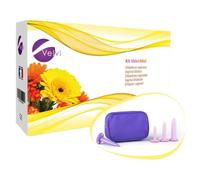 med italia service - dilatatori vaginali per ridurre il dolore pelvico in caso di vaginismo o vulvodinia - kit da 3 unità (VELVI MINI)