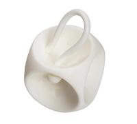 Med Italia Service - Pessario cubo senza fori in silicone per prolasso uterino, cistocele e rettocele (56mm)