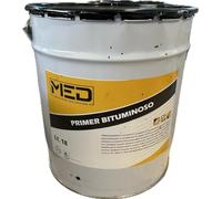 MED - PRIMER BITUMINOSO PER SOTTOFONDO GUAINE IMPERMEABILIZZANTI BASE ACQUA O BASE SOLVENTE [DIVERSI FORMATI] (BASE SOLVENTE 18LT)